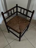 Vintage Driehoek Stoel, Ophalen, Gebruikt, Bruin, Eén
