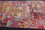 antiek vintage kleed - borduurspiegelkunst uit Rajasthan, Antiek en Kunst, Ophalen of Verzenden
