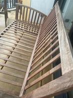 Houten Tuinset - Bank, Stoelen & Tafel, Tuin en Terras, Tuinsets en Loungesets, Ophalen, 4 zitplaatsen, Gebruikt, Hout