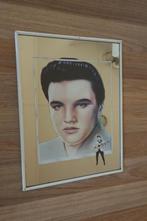 Spiegel Elvis Presley kleur., Verzamelen, Muziek, Artiesten en Beroemdheden, Ophalen of Verzenden, Zo goed als nieuw, Gebruiksvoorwerp
