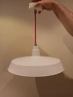 hanglamp retro vintage stijl, aluminium, hal, keuken toilet, Ophalen, Gebruikt, 50 tot 75 cm