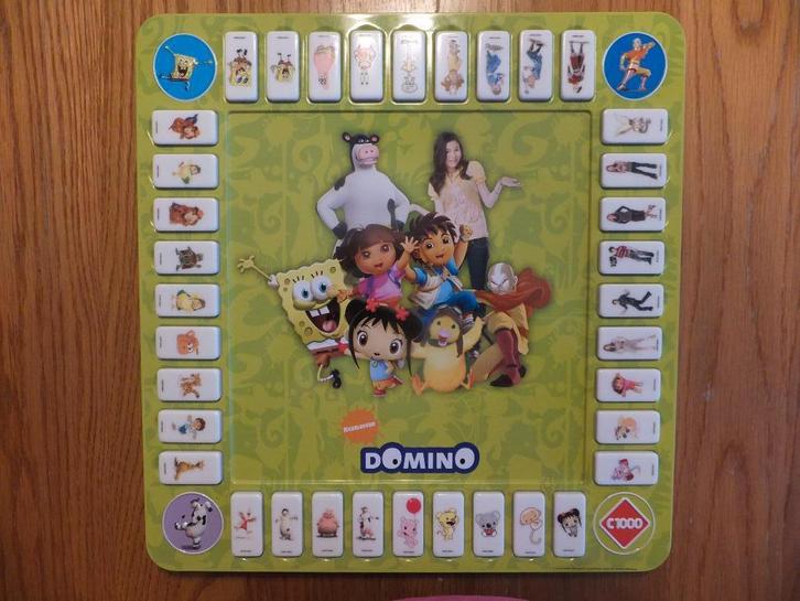 Nickelodeon domino compleet en enkele losse, Kinderen en Baby's, Speelgoed | Overig, Zo goed als nieuw, Jongen of Meisje, Ophalen of Verzenden