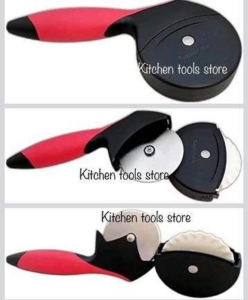 Tupperware pizzawiel pizzasnijder zwart/rood of zwart/wit beschikbaar voor biedingen