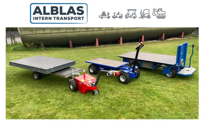 Diversen Platform wagens Electrisch, Zakelijke goederen, Machines en Bouw | Heftrucks en Intern transport, Overige typen, Overige aandrijving
