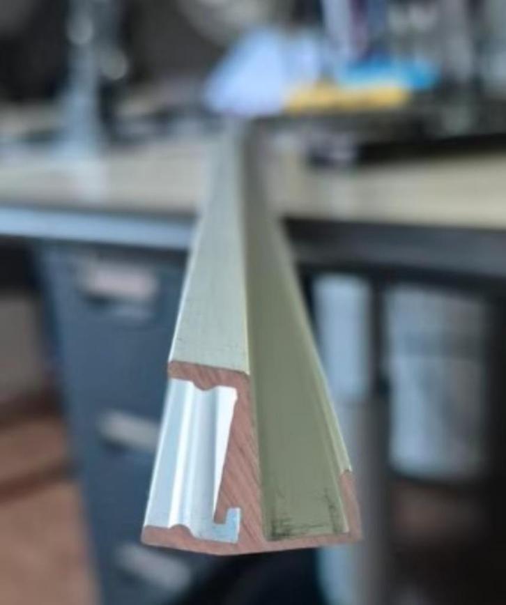 5 mtr ledprofiel voor glasplaat van 8mm, 2 types, Huis en Inrichting, Lampen | Overige, Nieuw, Ophalen of Verzenden