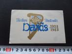 sticker brunssum fanfare treebeek HARPE DAVIDS 50 jaar 1983, Verzamelen, Ophalen, Zo goed als nieuw