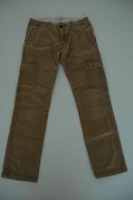 Abercrombie oker - beige lange broek met zakken maat 170, Broek, Gebruikt, Verzenden, Abercrombie & Fitch