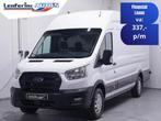 Ford Transit 2.0 TDCI 130 pk L4H3 Navi, Camera 270 Graden De, Auto's, Voorwielaandrijving, Stof, 4 cilinders, Wit