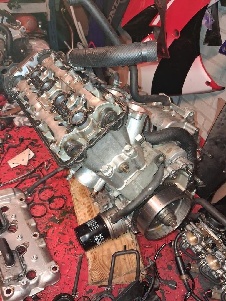 Motorblok in onderdelen zx6r van 99, Motoren, Onderdelen | Overige, Ophalen of Verzenden