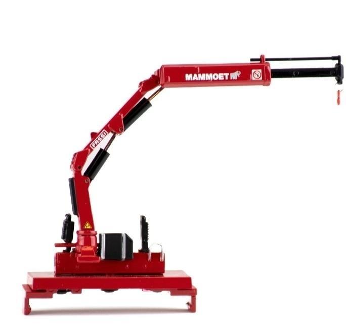 IMC FASSI F50 KRAAN - MAMMOET, Hobby en Vrije tijd, Modelauto's | 1:50, Nieuw, Hijskraan, Tractor of Landbouw, Wsi, Ophalen of Verzenden