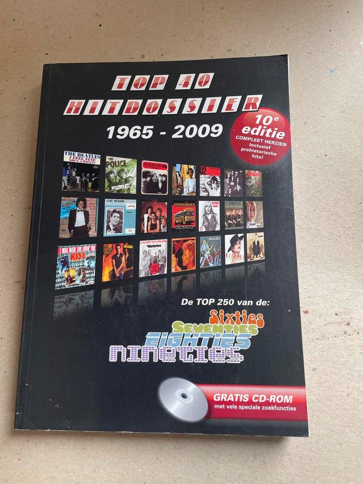 Top 40 Hitdossier 1965-2009 - Compleet Herzien, Boeken, Muziek, Zo goed als nieuw, Algemeen, Ophalen of Verzenden