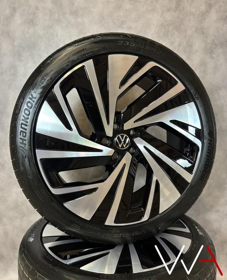 21'' Volkswagen ID.4 / ID.5 ''Narvik'' GTX wielenset NIEUW, Auto-onderdelen, Banden en Velgen, Banden en Velgen, Zomerbanden, 21 inch