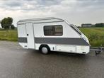 Kip kompakt met hefdak caravan met luifel, Caravans en Kamperen, Caravans, Standaardzit, Kip, Tot en met 2, Particulier