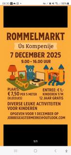 Rommelmarkt in us kompenije, Ophalen of Verzenden