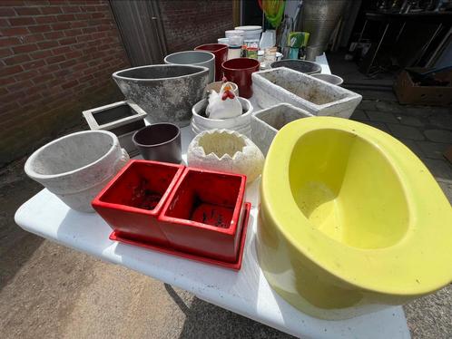 Bloembak - Plantenbak van alles en nog wat!, Tuin en Terras, Bloembakken en Plantenbakken, Kunststof, Minder dan 30 cm, Minder dan 60 cm