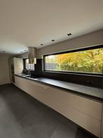 Complete Keuken met Miele & Quooker - Zelf Demonteren!, Ophalen, Wit, Graniet of Steen, Enkelwandige keuken