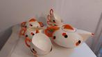Vintage theeservies GEHA, Antiek en Kunst, Antiek | Servies compleet, Ophalen of Verzenden