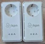 KPN Powerline Adapters met stopcontact-doorvoer (set van 2), Ophalen of Verzenden, Gebruikt