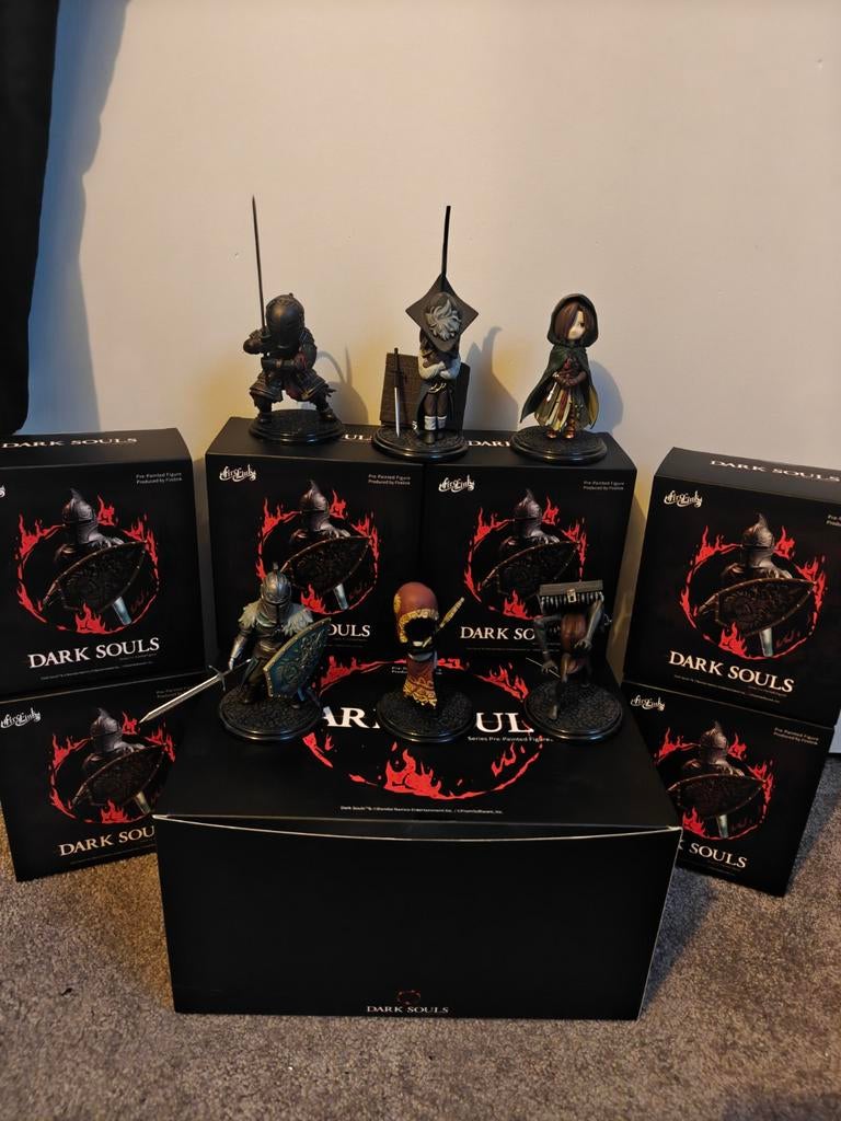 Dark Souls 2 Fire Link Pre-Painted Figures compleet, Ophalen of Verzenden