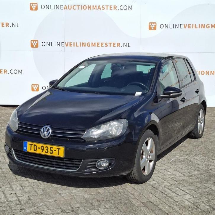 Personenauto Volkswagen, Golf 1.2TSI Trendline, zwart bouwja, Auto's, Volkswagen, Bedrijf, Golf, ABS, Airbags, Airconditioning
