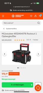 Milwaukee packout trolley, Ophalen of Verzenden, Zo goed als nieuw