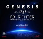 F.X. Richter: Genesis 1757 Op. 5 / CasalQuartett (2014), Cd's en Dvd's, Kamermuziek, Zo goed als nieuw, Classicisme, Verzenden