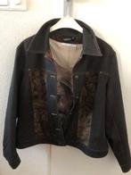 Dames spijkerjasje maat 40, Maat 38/40 (M), Bruin, Clarisse, Nieuw