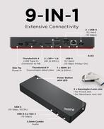 Lenovo ThinkPad (40B0) Thunderbolt 4 Dock. Zo goed als nieuw, Computers en Software, Dockingstations, Docking station, Telefoon