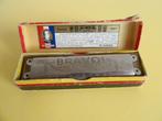 VINTAGE MONDHARMONICA, Gebruikt, Overige typen, Chromatisch, Ophalen of Verzenden