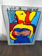 Canvas Herman Brood, Ophalen, Print, Minder dan 50 cm