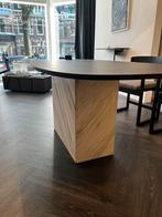 Eetafel Marmer&Eiken Veneer, Huis en Inrichting, Ophalen of Verzenden, Zo goed als nieuw