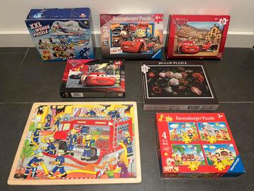 DIVERSE (KINDER)PUZZELS VANAF 3 JAAR (OOK PER STUK TE KOOP) beschikbaar voor biedingen