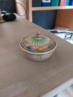 Vintage aardewerk / keramiek dekselschaal - sieradendoos -, Ophalen of Verzenden
