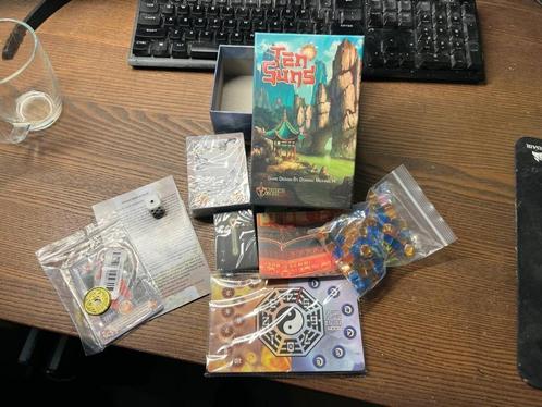 Ten Suns, Hobby en Vrije tijd, Gezelschapsspellen | Bordspellen, Gebruikt, Een of twee spelers, Drie of vier spelers, Ophalen of Verzenden