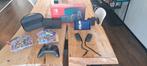 Nintendo Switch + 6 spellen + pro controller, Ophalen of Verzenden, Switch Original, Met 3 controllers of meer, Gebruikt