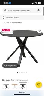 Ronde eettafel IKEA, Huis en Inrichting, Ophalen, Rond, Zo goed als nieuw, 100 tot 150 cm