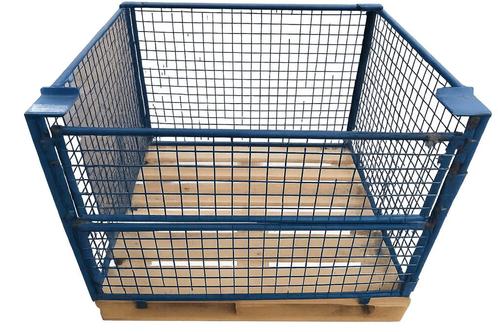 Palletkooi  Opzetrand inklapbaar stapelbaar e, Doe-het-zelf en Verbouw, Kratten en Dozen, Gebruikt, 100 cm of meer, 50 cm of meer