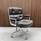 Vitra Eames Lobby chair - Vintage - Nero leder