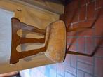 18 houten stoelen te koop, Huis en Inrichting, Stoelen, Ophalen, Gebruikt, Bruin, Vijf, Zes of meer stoelen