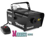 Rookmachine incl. afstandsbediening + Rookvloeistof S700, Rookmachine, Nieuw, Info@marbeco.nl, BeamZ