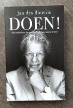 Jan des Bouvrie: Doen! (gesigneerd, memoires, herinneringen), Gelezen, Ad Fransen, Kunst en Cultuur, Ophalen of Verzenden