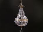 Kristallen oude zakkroonluchter, Huis en Inrichting, Lampen | Kroonluchters, Ophalen of Verzenden, Gebruikt