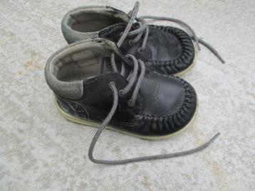 Leren schoenen zwart maat 21 schoentjes leer flexzool beschikbaar voor biedingen