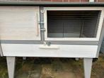 Konijnenhok beeztees, Dieren en Toebehoren, Knaagdieren en Konijnen | Hokken en Kooien, Ophalen, 110 cm of meer, Zo goed als nieuw
