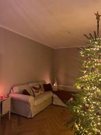 EKTORP 3-zitsbank met voetenbank met bergruimte, Huis en Inrichting, Ophalen, Gebruikt, Driepersoons, 75 tot 100 cm