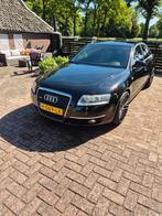 Audi A6 3.2 FSI 188KW Quattro 2006 Zwart, Zwart, Navigatiesysteem, Zwart, Leder