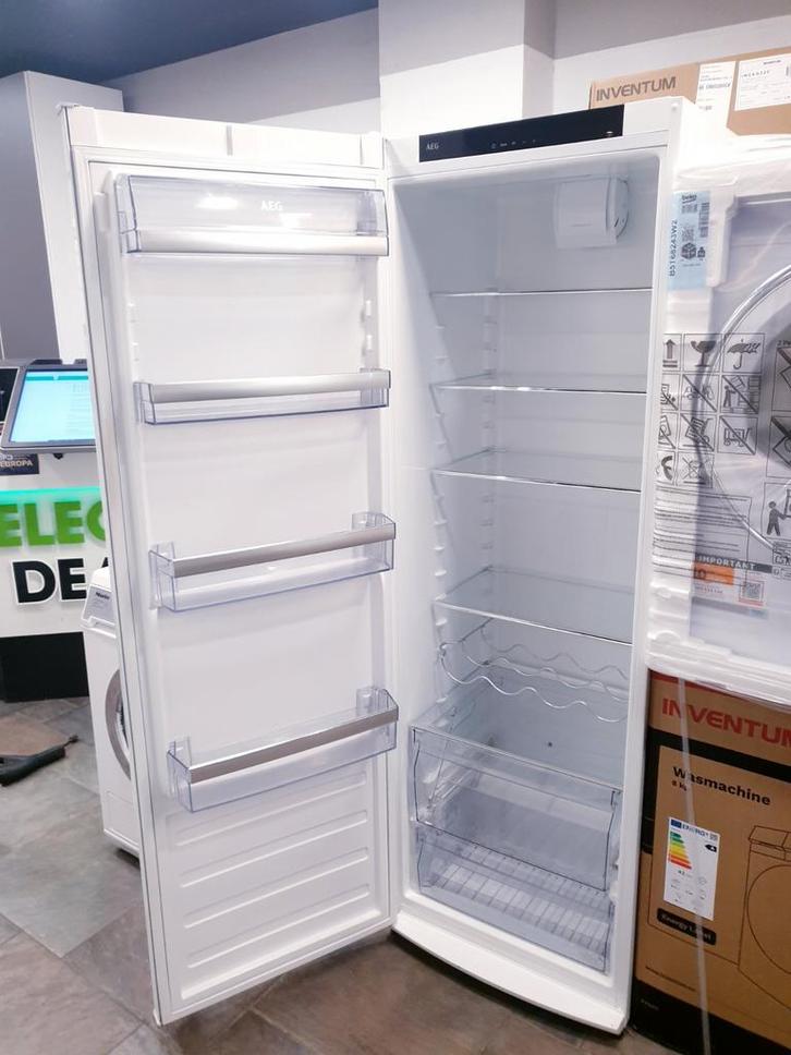 koelkast AEG ✅️Vrijstaand A+ 186cm INC GARANTIE, Witgoed en Apparatuur, Koelkasten en IJskasten, Zo goed als nieuw, Zonder vriesvak