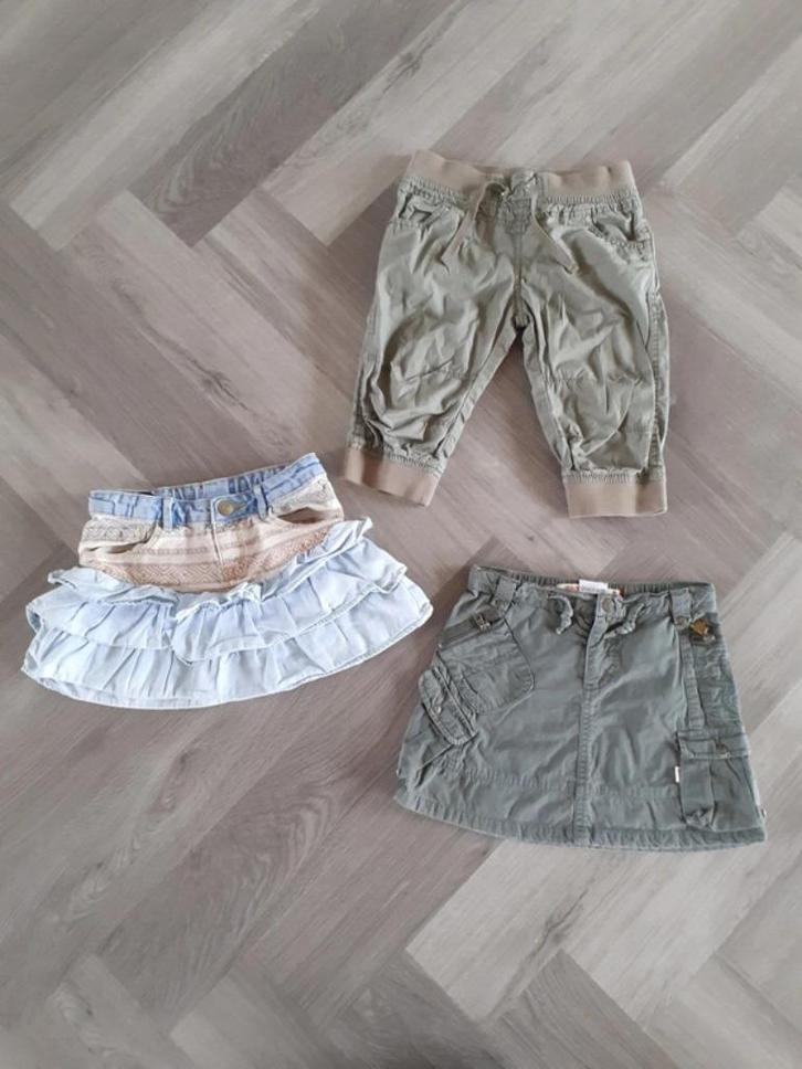 Set Rokken en Broek voor Stoere Meiden 3x, Maat 104, Kinderen en Baby's, Kinderkleding | Maat 104, Gebruikt, Meisje, Setje, Ophalen of Verzenden