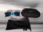 Oakley Frogskins met Sapphire Iridium glazen en hardcase., Sieraden, Tassen en Uiterlijk, Zonnebrillen en Brillen | Heren, Ophalen of Verzenden