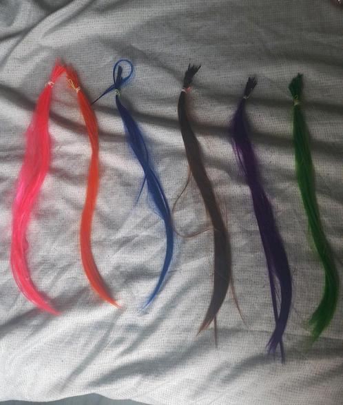 Diverse gekleurde hair extensions/ feathter extensions, Sieraden, Tassen en Uiterlijk, Uiterlijk | Haarverzorging, Nieuw, Pruik of Haarverlenging
